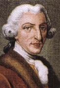 Johann Wolfgang von Goethe the composer of rule britannia oil on canvas